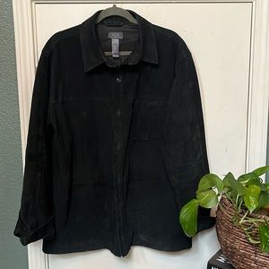 Vintage Crazy Horse by Claiborne Suede MENS jacket. Size L